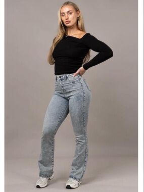 FitJeans Flared - 80s Blue